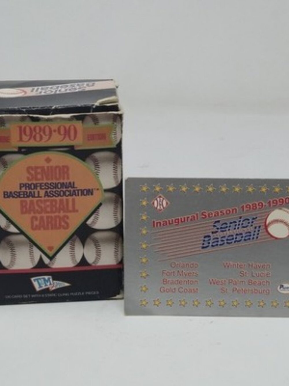1989-90 Senior Professional Baseball Association SPBA Complete 120 Card Set